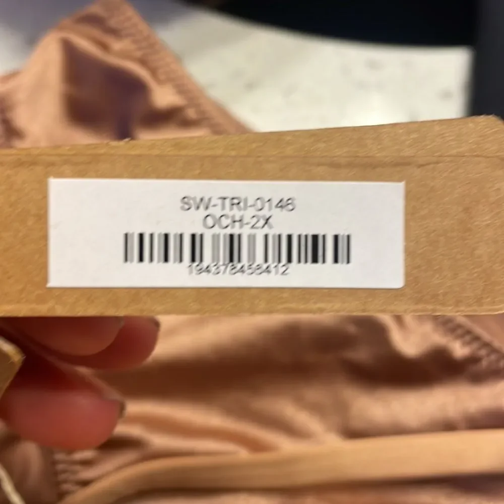 NWT Skims Nude Bikini top and Desert clay bikini bottoms